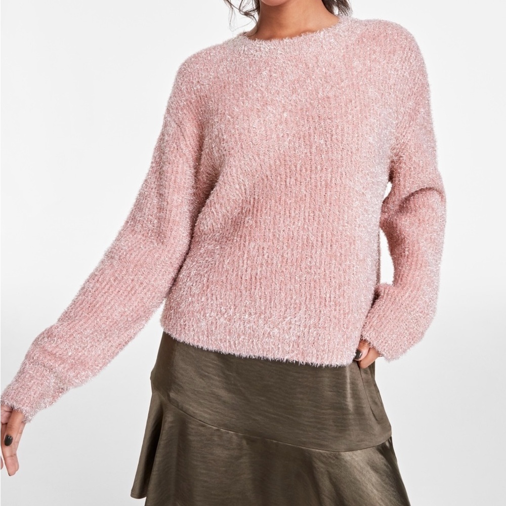 Bar Iii Women's Metallic Sweater Size Small